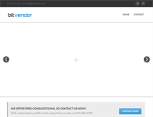 Tablet Screenshot of bitvendor.com